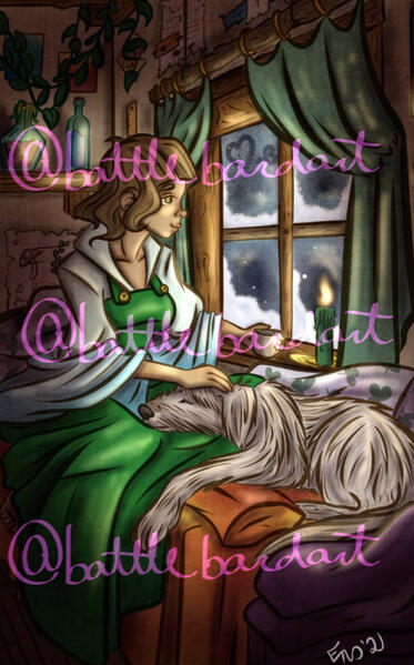 Art I did practicing backgrounds and lighting. Still incredibly proud of this!